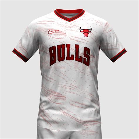 Chicago Bulls Concept Home Soccer Kit Fifa Kit Creator Showcase