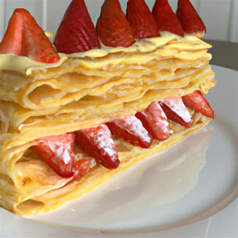 Mille Feuille Aux Fraises Basilic Me