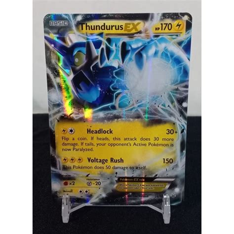 Pokemon Tcg Grade A Thundurus Ex Ultra Rare En Version