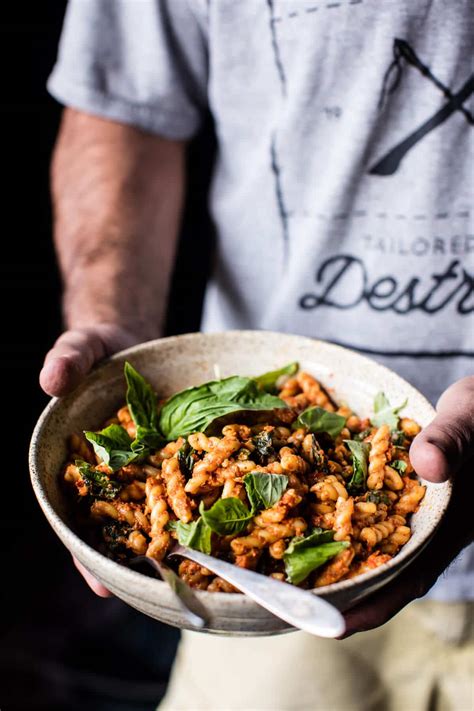 Simple Roasted Red Pepper Pasta + Video. - Half Baked Harvest