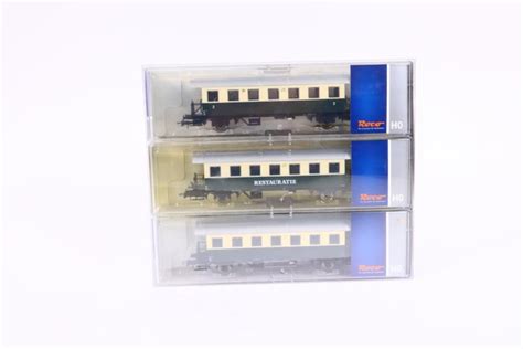 Roco H0 64085 Passagiersrijtuigen Set Set Van 3 Rijtuigen