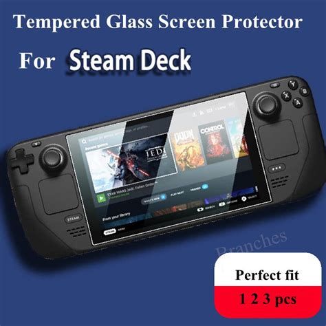 Hd Geh Rtetem Glas F R Dampf Deck Screen Protector Schutz Film Sd