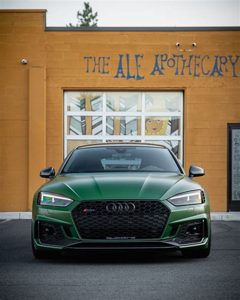 Green And Gold Sonoma Green Audi Rs Sportback With S Flickr