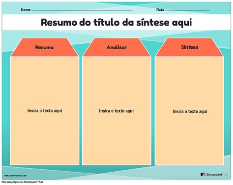 Novo Modelo de Resumo e Síntese de Página de Criação 4