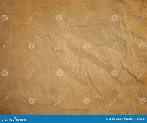 Brown Clumped Paper Texture Background Kraft Paper Horizontal With