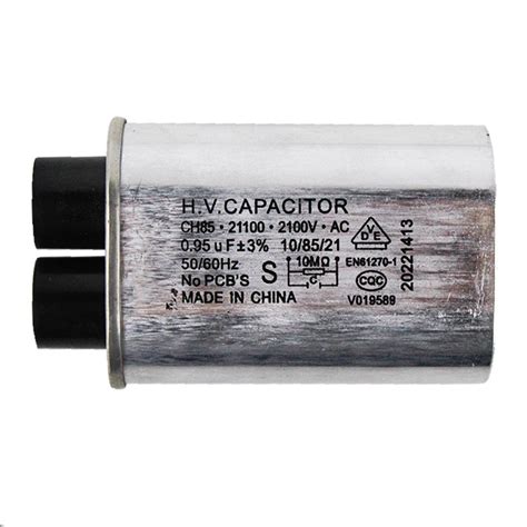 Capacitor Microondas 0 95uf X 2100v Alta Tensão Para Microondas