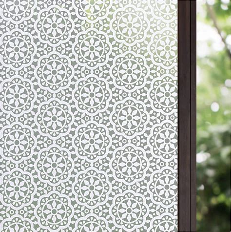 Coavas Frosted Window Privacy Film Stained Glass Window Film