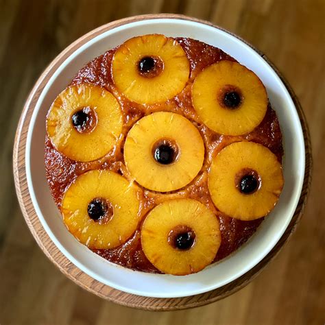 Spiced Rum Pineapple Upside Down Cake New Deal Distillery