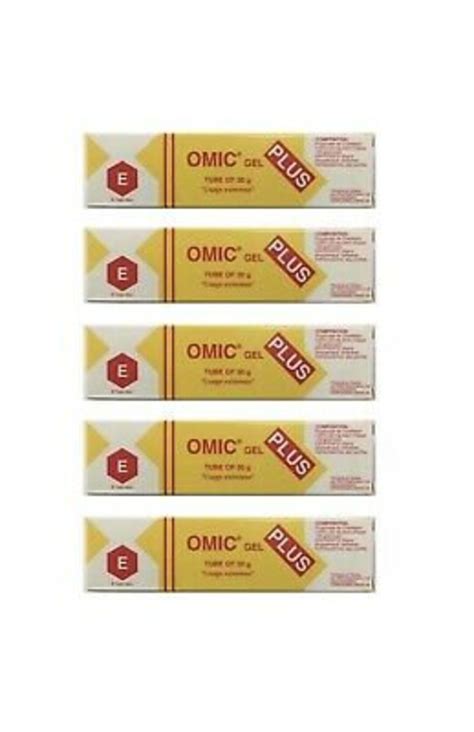 OMIC GEL PLUS Brightening Gel 30g pack of 5 Made in Italy - Etsy