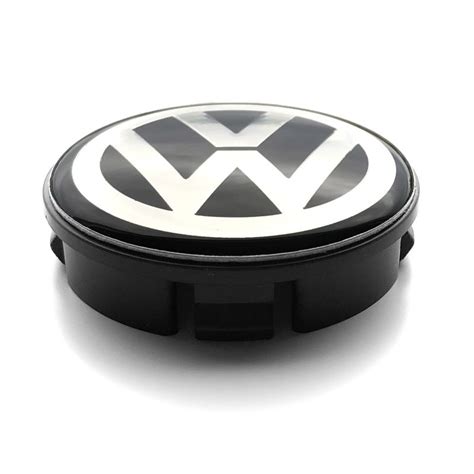 4 Items VW 58mm 55mm Wheel Center Hub Caps Volkswagen Rim Covers