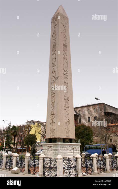 The Obelisk Of Theodosius Dikilitas In Istanbul Turkey Stock Photo Alamy