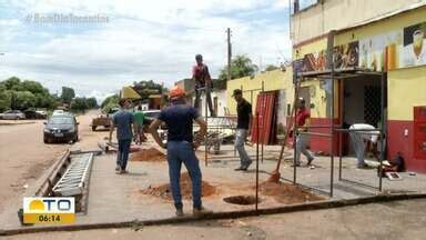 Bom Dia Tocantins Moradores Tentam Restaurar O Que Foi Danificado