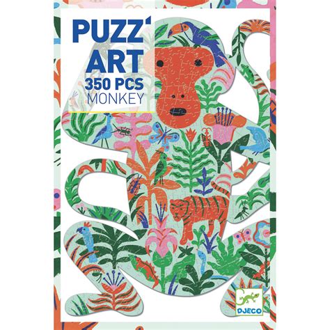 PUZZLE PUZZ ART 350 pièces SINGE DEFIPARADES Le magasin conseil