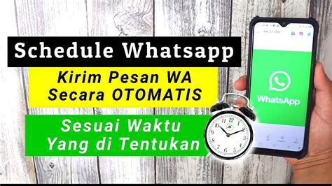 Cara Kirim Pesan Whatsapp Secara Otomatis Dan Sesuai Waktu Yang Di