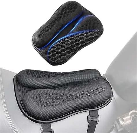 Pacewalker Universal Motorcycle Gel Seat Cushion 3d Honeycomb Structure Breathable