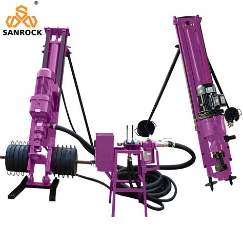 Small Dth Drilling Rig Mining Machinery Rotary Borehole Portable