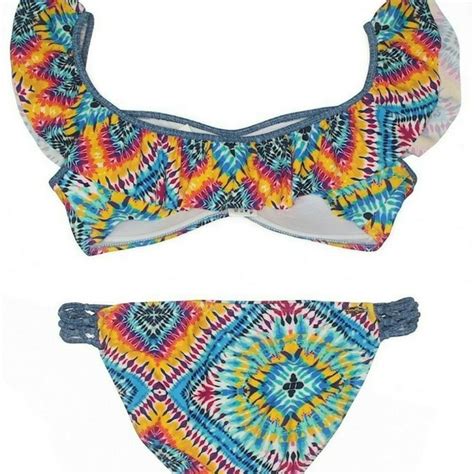 Jessica Simpson Swim Jessica Simpson Surfside Tie Dyed Bikini 2