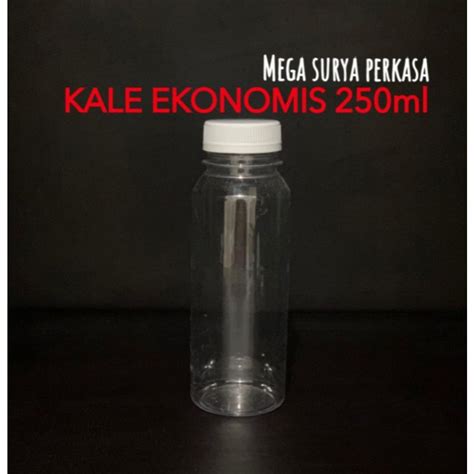 Jual Botol Kale 250ML Botol Plastik Kale 250ML Murah Kopi Susu 50