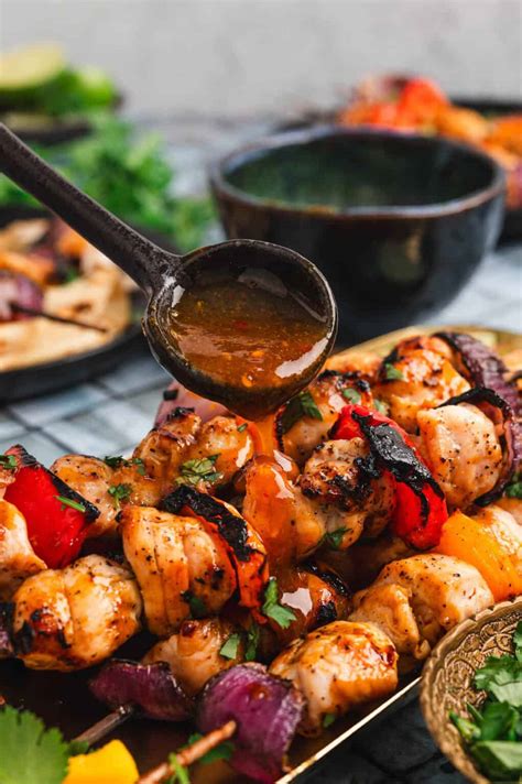 Chicken Kabobs Recipe Foxes Love Lemons