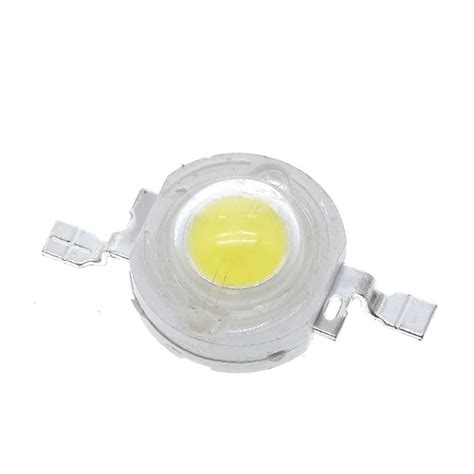 10 100Pcs Led Cob Lamp Chip 1W 3W 3 0 3 4V 220 240Lm Mini Bulb Diode