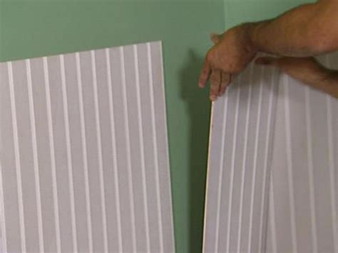 How To Install Beadboard Wainscoting How Tos Diy