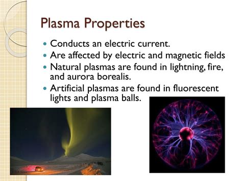 4 States Of Matter Plasma