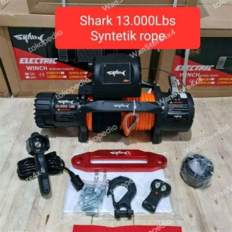 promo winch shrak lbs ton tali plasma syenthetic  tali derek