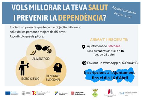 Taller Per Millorar La Salut De Les Persones Majors De Anys Web