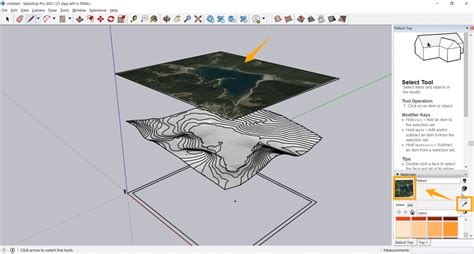 Create 3d Terrain Model In Sketchup Using Plex Earths Image And