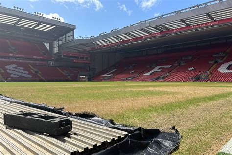 Photos: The view from inside Anfield of new Anfield Road Stand ...