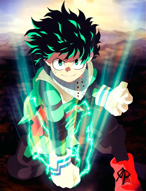 Midoriya Izuku My Hero Academia By Gevdano On Deviantart