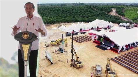 Jokowi Groundbreaking Kawasan Industri Dan Pelabuhan Internasional Di