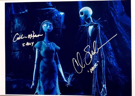 Chris Sarandon Autograph Signed Nightmare Before Christmas Photo