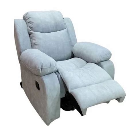 Velvet Manual Recliner Single Seater Sofa At Rs Piece In