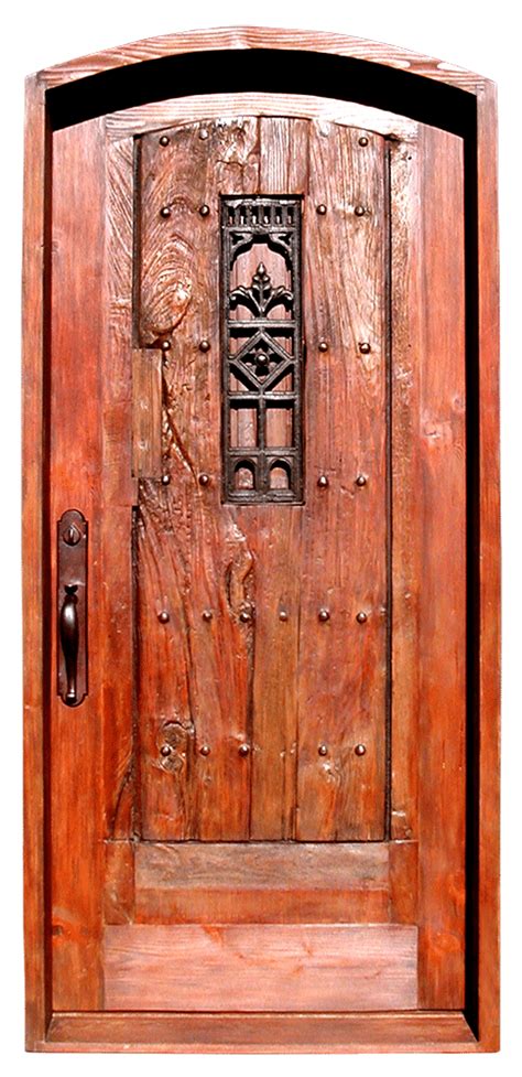 Door With Grilled Peep La Puerta Originals Front Entry Door With