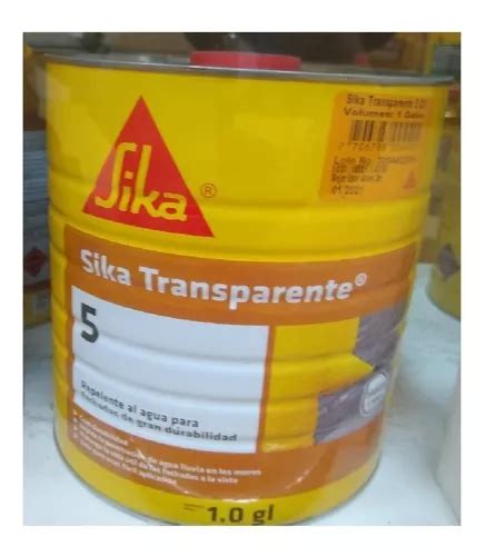 Sika Transparente 5 Años Fachada Ladrillo Impermeabilizante 258 431