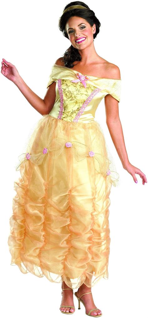 Disney Princess Belle Deluxe Adult Costume - SpicyLegs.com