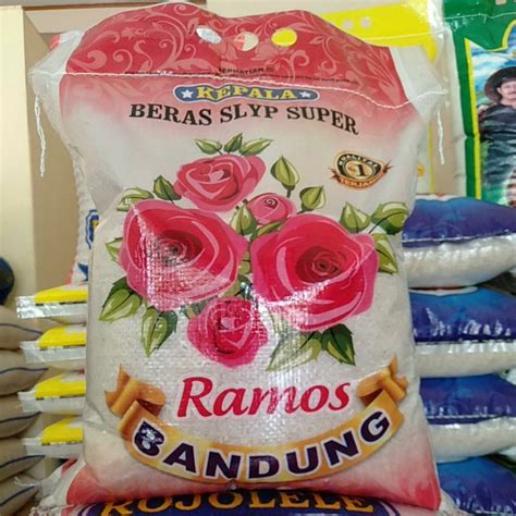 Jual Beras Cap Ramos Bandung 5 Kg Beras Super Premium Shopee Indonesia