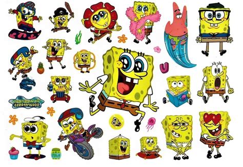 Tatua E Zmywalne Dla Dzieci Spongebob Oficjalne Archiwum