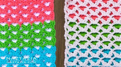 Reversible Crochet Stitch How To Crochet Shell Stitch Patterns At