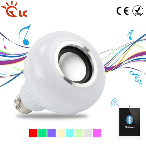 Buy E27 Smart Rgb Wireless Bluetooth Speaker Bulb