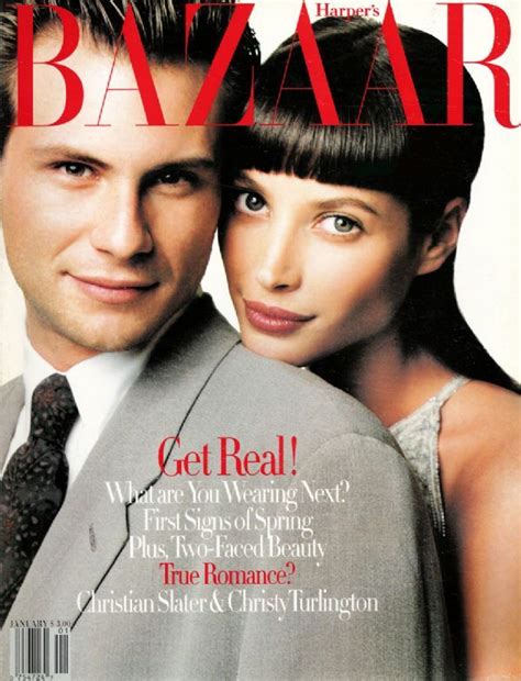 Yep An Item Christy Turlington Christian Slater Christy