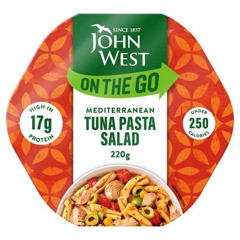 Tuna Salad On The Go Mediterranean John West Ireland