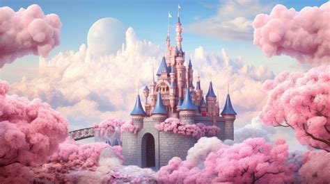 Pink princess castle 27288815 Stock Photo at Vecteezy