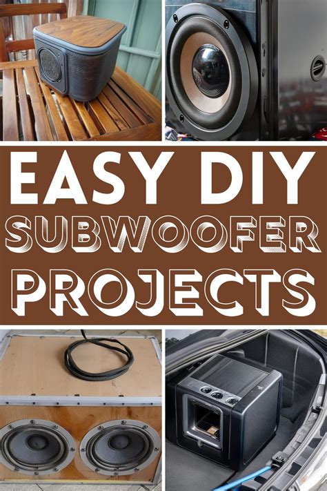 20 Diy Subwoofer Projects You Can Make At Home Diyscraftsy