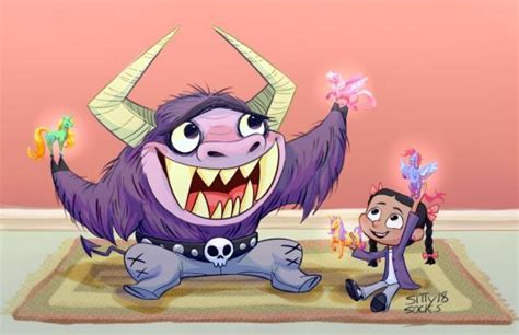 Eduardo and Nina by sittysocks | Cartoon network art, Imaginary friend, Foster home for ...