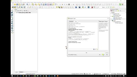 Tutorial 1 How To Reproject Coordinate Reference System CRS In QGIS