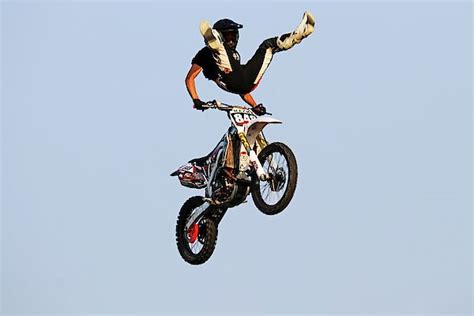 Dirt Bike Stunts - In The Air VII by Debbie Oppermann | Stunts, Air ...