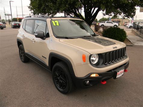 Certified Pre Owned 2017 Jeep Renegade Deserthawk 4×4 Ltd Avail With Navigation And 4wd