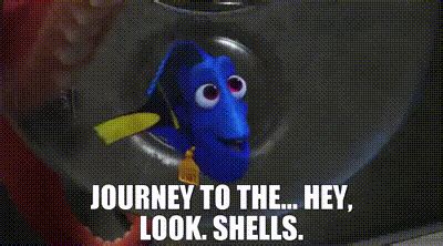 YARN Journey To The Hey Look Shells Finding Dory 2016